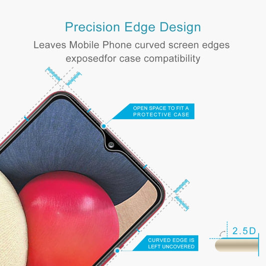 10 PCS 0.26mm 9H 2.5D Tempered Glass Film