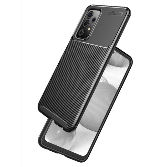 Carbon Fiber Texture Shockproof TPU Case, For Samsung Galaxy A52 5G, For Samsung Galaxy A72 5G
