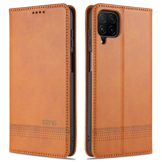 AZNS Magnetic Calf Texture Horizontal Flip Leather Case with Card Slots & Holder & Wallet, For Samsung Galaxy A12, For Samsung Galaxy S21 5G, For Xiaomi Mi 10T Lite 5G