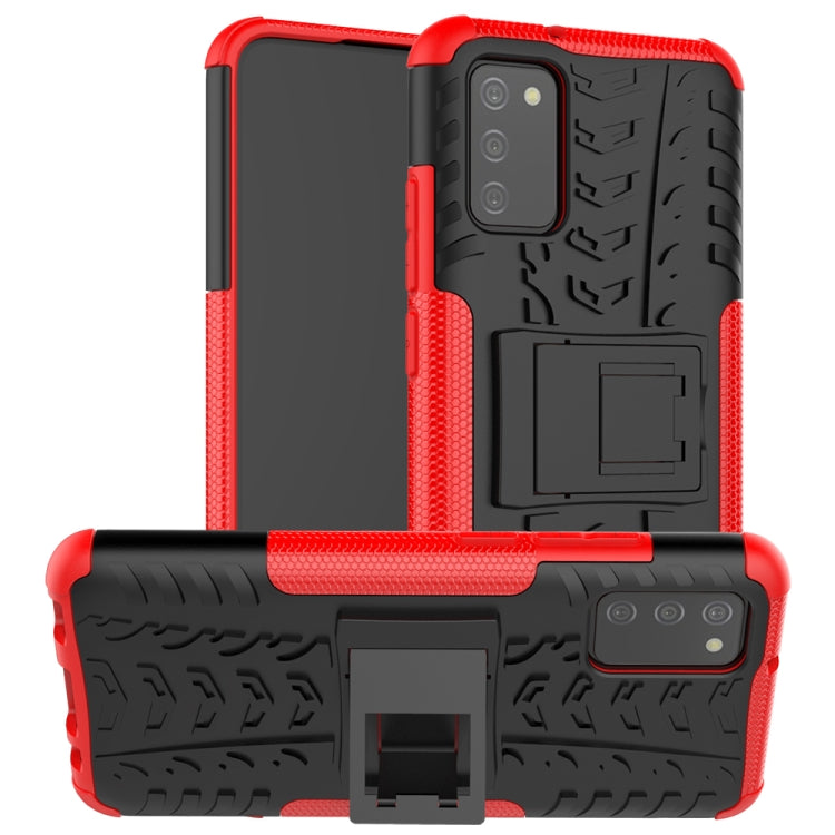 Tire Texture Shockproof TPU+PC Protective Case with Holder, For OnePlus 9 Pro, For Samsung Galaxy A02s (EU Version), For Samsung Galaxy 02s (EU Version)