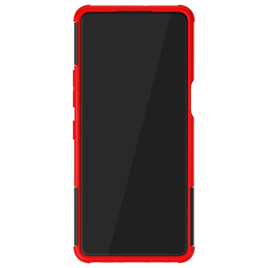 Tire Texture Shockproof TPU+PC Protective Case with Holder, For LG Stylo 7 4G, For Samsung Galaxy A02(EU Version), For Xiaomi Redmi K40, For Motorola Moto G30, For Motorola Moto G Play (2021), For Motorola Moto E7 Power