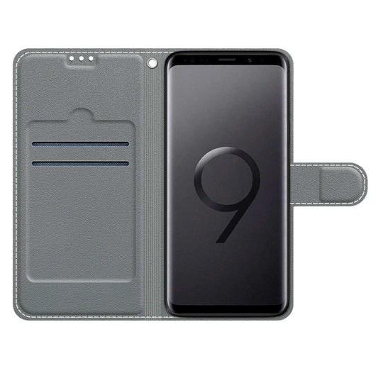 Voltage Colored Drawing Magnetic Clasp Horizontal Flip PU Leather Case with Holder & Card Slots