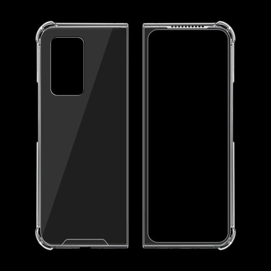 Shock-resistant Transparent Acrylic TPU Protective Case, For Samsung Galaxy Z Fold2 5G