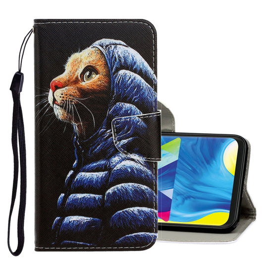 3D Colored Drawing Horizontal Flip PU Leather Case with Holder & Card Slots & Wallet