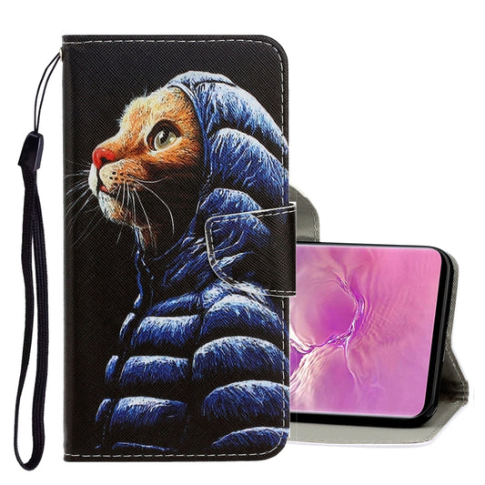 3D Colored Drawing Horizontal Flip PU Leather Case with Holder & Card Slots & Wallet