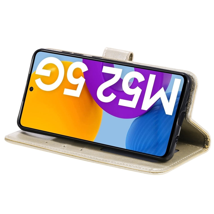 Totem Flower Embossed Horizontal Flip Phone Leather Case with Holder & Card Slots & Wallet, For Samsung Galaxy A03, For Samsung Galaxy M52 5G, For Xiaomi Poco X3 GT, For Xiaomi Redmi Note 11