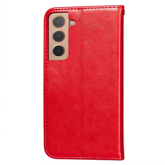 Solid Color Leather Phone Case with Holder & Card Slots & Wallet & Lanyard, For Samsung Galaxy S22 5G, For Samsung Galaxy S22 Ultra 5G, For Samsung Galaxy S22+ 5G, For Xiaomi Redmi Note 11, For Xiaomi Redmi Note 11 Pro