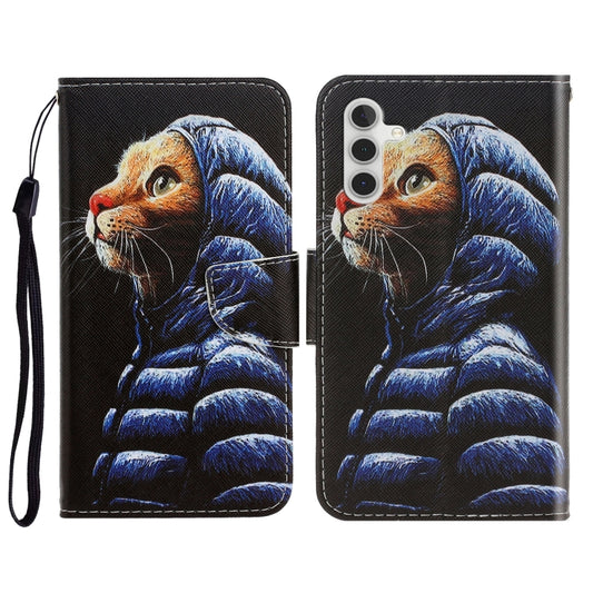 3D Colored Drawing Horizontal Flip Leather Phone Case with Holder & Card Slots & Wallet