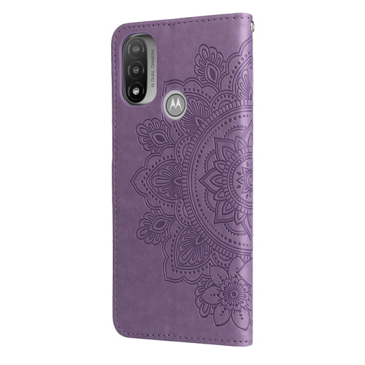 7-petal Flowers Embossing Pattern Horizontal Flip CasePhone Case, For Motorola Moto E20 / E30 / E40, For Samsung Galaxy A03 EU Version, For Samsung Galaxy A03 Global, For Samsung Galaxy A33 5G, For Samsung Galaxy A53 5G