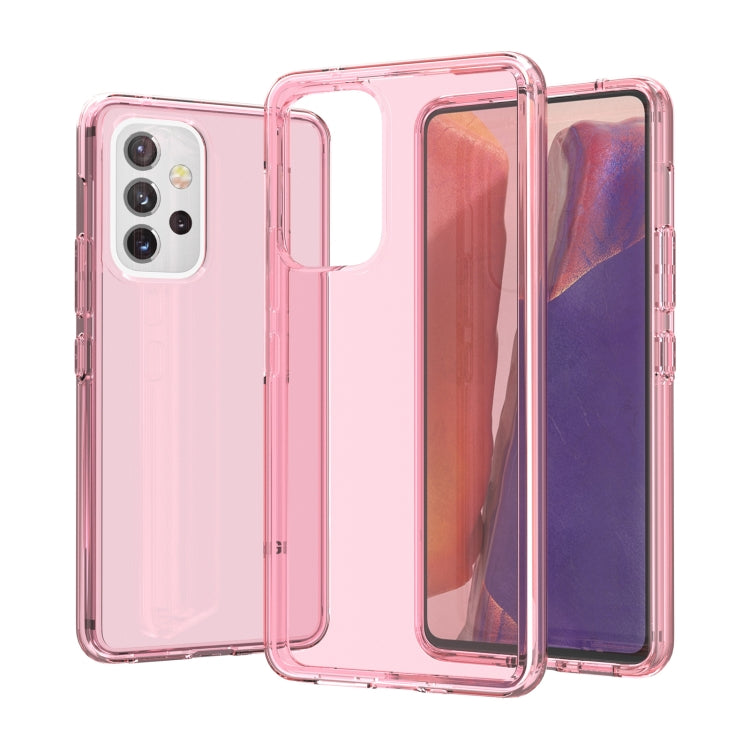 Shockproof Terminator Style Transparent Protective Phone Case, For Samsung Galaxy A33 5G, For Samsung Galaxy A03s 166mm US Version, For Samsung Galaxy A13 5G, For Samsung Galaxy A53 5G