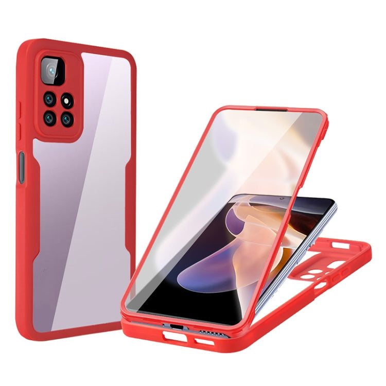 Acrylic + TPU 360 Degrees Full Coverage Shockproof Phone Case, For Xiaomi Mi 11, For Xiaomi Mi 11 Lite, For Xiaomi Mi 11T / 11T Pro, For Xiaomi Redmi Note 11 5G China, For Xiaomi Redmi Note 11 Pro / Note 11 Pro+