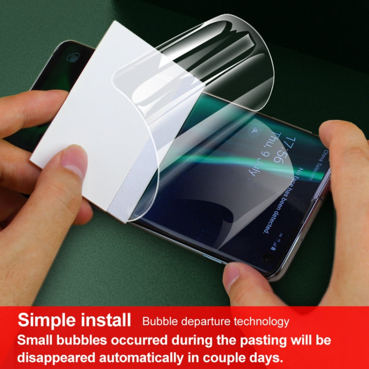 2 PCS imak Curved Full Screen Hydrogel Film Front Protector, For Samsung Galaxy S21 FE 5G