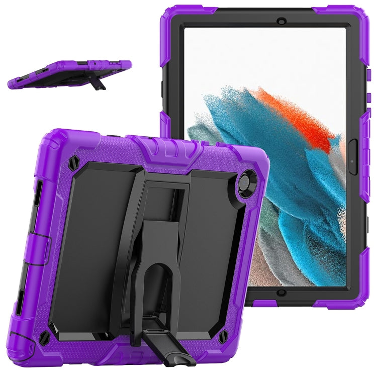 Shockproof Black Silicone + PC Tablet Protective Case, For Samsung Galaxy Tab A8 10.5 2021