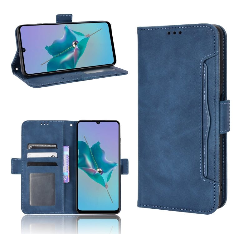 Skin Feel Calf Pattern Leather Phone Case, For ZTE Blade A72