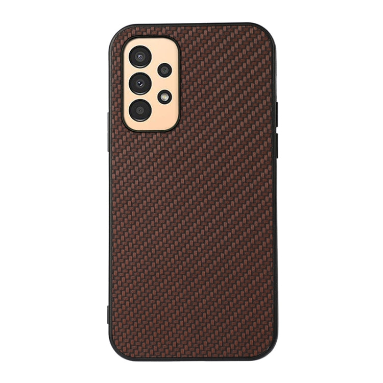 Carbon Fiber Texture Shockproof Phone Case, For Samsung Galaxy A13 4G, For Samsung Galaxy M23 / F23 5G