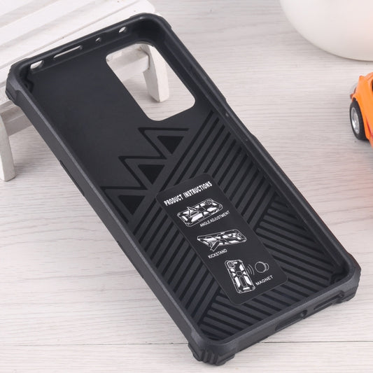 Armor Kickstand TPU + PC Magnetic Phone Case, For Xiaomi Redmi Note 11 Pro 4G / 5G Global, For Samsung Galaxy A03 Core, For Samsung Galaxy A03 EU 164mm