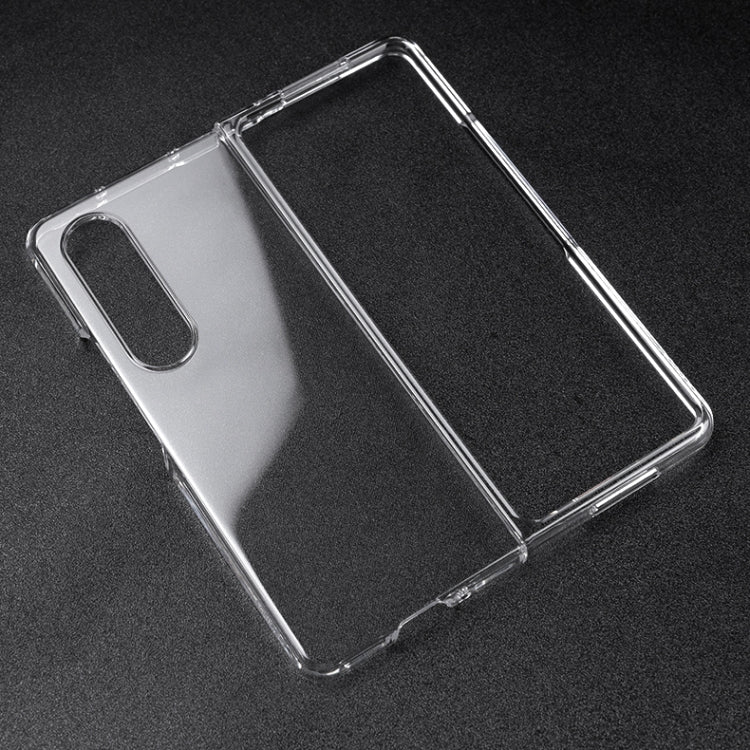 Transparent PC Phone Case, For Samsung Galaxy Z Flip4, For Samsung Galaxy Z Fold4