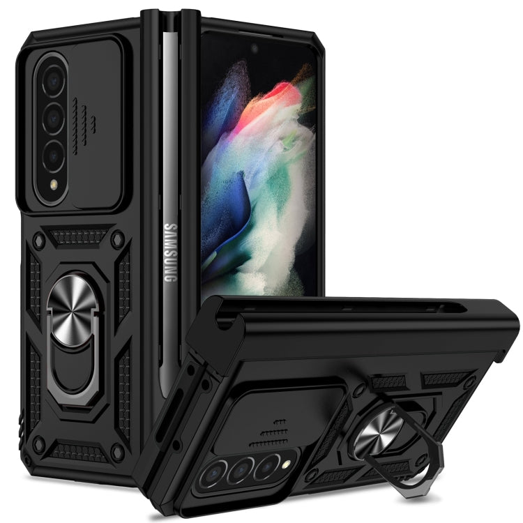 Sliding Camshield Holder Phone Case, For Samsung Galaxy Z Fold4
