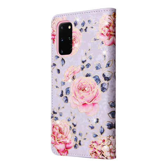 Bronzing Painting RFID Leather Case, For Samsung Galaxy S20 Plus, For Samsung Galaxy S20 FE, For Samsung Galaxy S20, For Samsung Galaxy S10 Plus, For Samsung Galaxy S10, For Samsung Galaxy S9 Plus, For Samsung Galaxy S9, For Samsung Galaxy S8