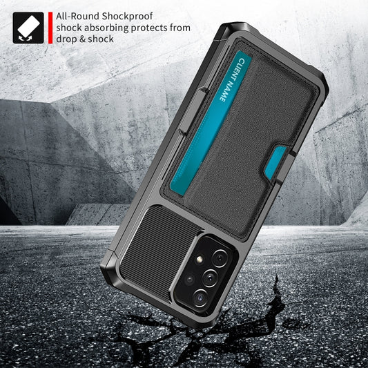 ZM02 Card Slot Holder Phone Case, For Samsung Galaxy A73 5G, For Samsung Galaxy A53 5G, For Samsung Galaxy A33 5G
