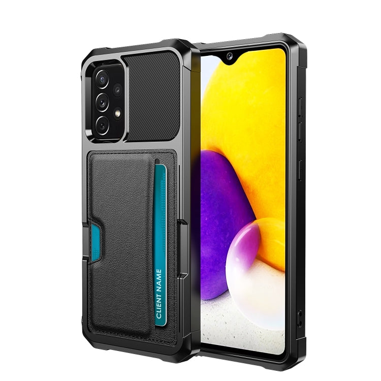 ZM02 Card Slot Holder Phone Case, For Samsung Galaxy A73 5G, For Samsung Galaxy A53 5G, For Samsung Galaxy A33 5G