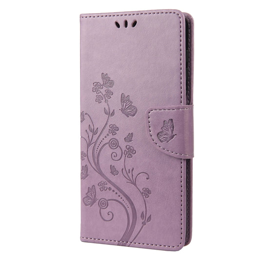 Butterfly Flower Pattern Flip Leather Phone Case, For Motorola Moto G42, For OnePlus 10T, For Samsung Galaxy A04, For Asus Zenfone 9