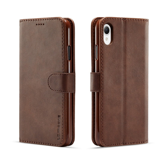 LC.IMEEKE Calf Texture Leather Phone Case, For Samsung Galaxy A23e, For Xiaomi 12T / 12T Pro, For Xiaomi Redmi 9C