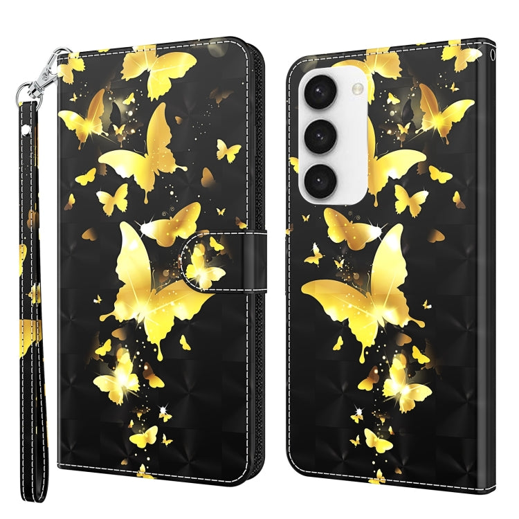 3D Painting Pattern TPU + PU Phone Case