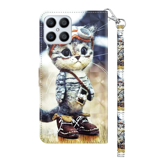 3D Painted Leather Phone Case