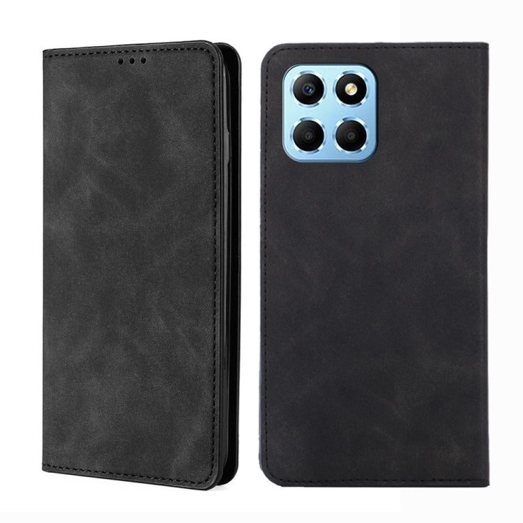 Skin Feel Magnetic Horizontal Flip Leather Phone Case, For Motorola Moto E22/E22i, For Samsung Galaxy A04, For Nokia G60 5G, For Honor X8 5G/X6