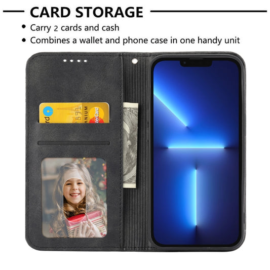 Cubic Grid Calf Texture Magnetic Closure Leather Phone Case, For Samsung Galaxy A23 4G/5G/M13 4G/F23/M23 5G, For Samsung Galaxy A33 5G, For Samsung Galaxy A23e/A23S/A23 5G/A22e, For Samsung Galaxy A14 5G