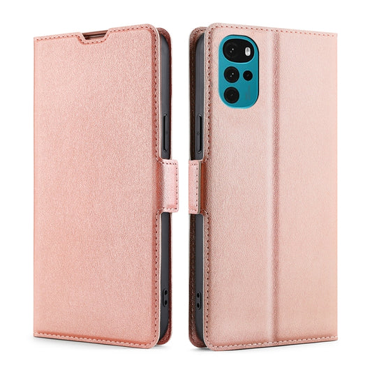 Ultra-thin Voltage Side Buckle Horizontal Flip Leather Phone Case
