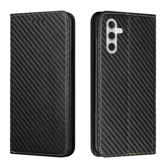 Carbon Fiber Texture Magnetic Flip Leather Phone Case, For Samsung Galaxy A14 5G, For Samsung Galaxy A23e, For OPPO A17, For OPPO A57 2022, For OPPO Reno8, For OPPO Reno8 Pro, For Samsung Galaxy S23 5G, For Samsung Galaxy S23+ 5G