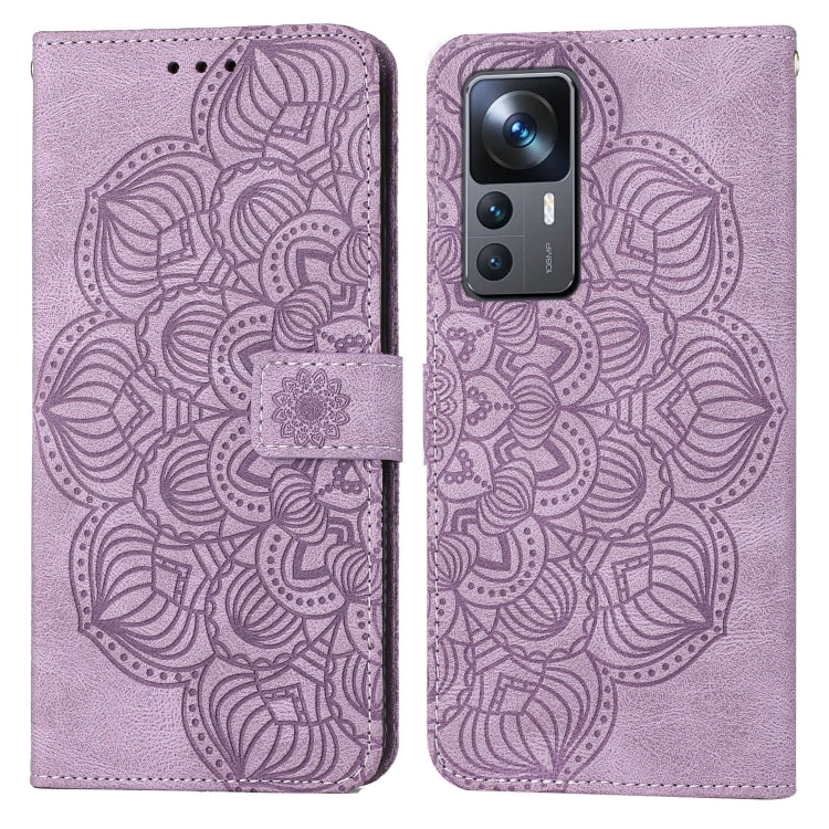 Mandala Embossed Flip Leather Phone Case, For vivo Y16, For vivo Y22s, For Xiaomi Redmi A1, For Xiaomi 12T / 12T Pro / Redmi K50 Ultra