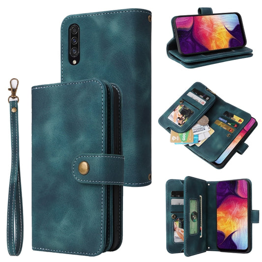 Multifunctional Card Slot Zipper Wallet Leather Phone Case