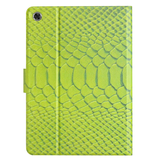 Solid Color Crocodile Texture Leather Smart Tablet Case