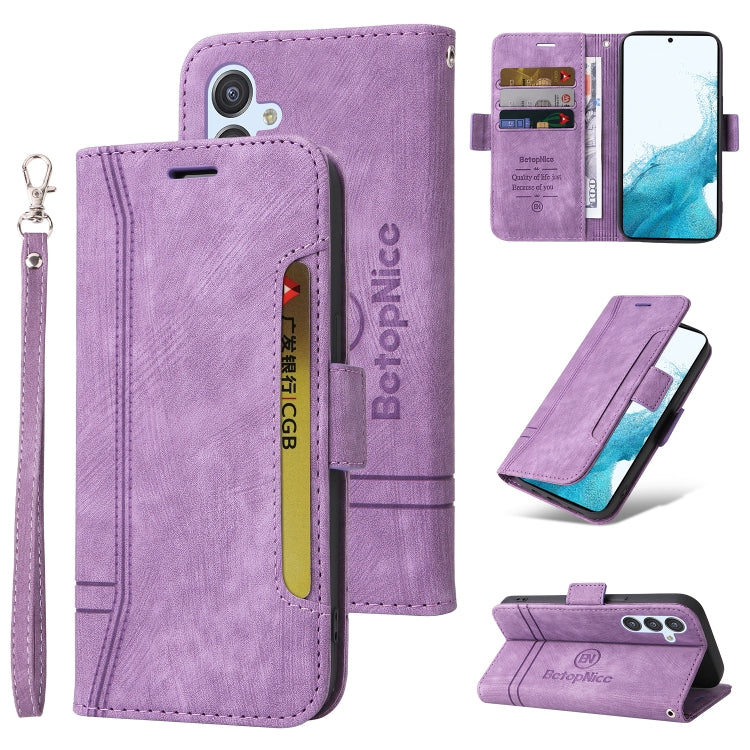 BETOPNICE Dual-side Buckle Leather Phone Case