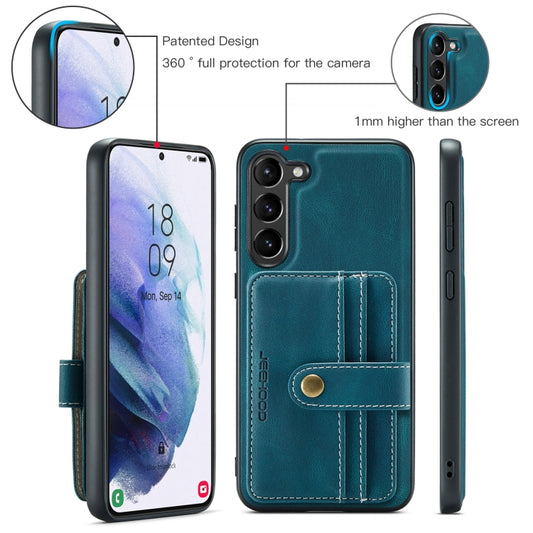 JEEHOOD RFID Anti-Theft Wallet Magnetic Leather Phone Case