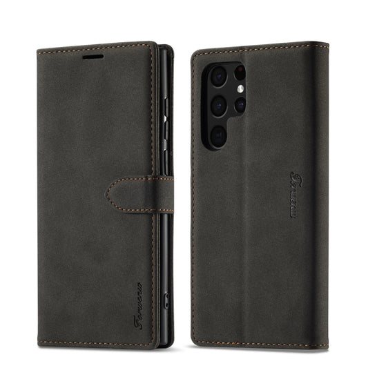 Forwenw F1 Series Matte Strong Magnetism Leather Phone Case