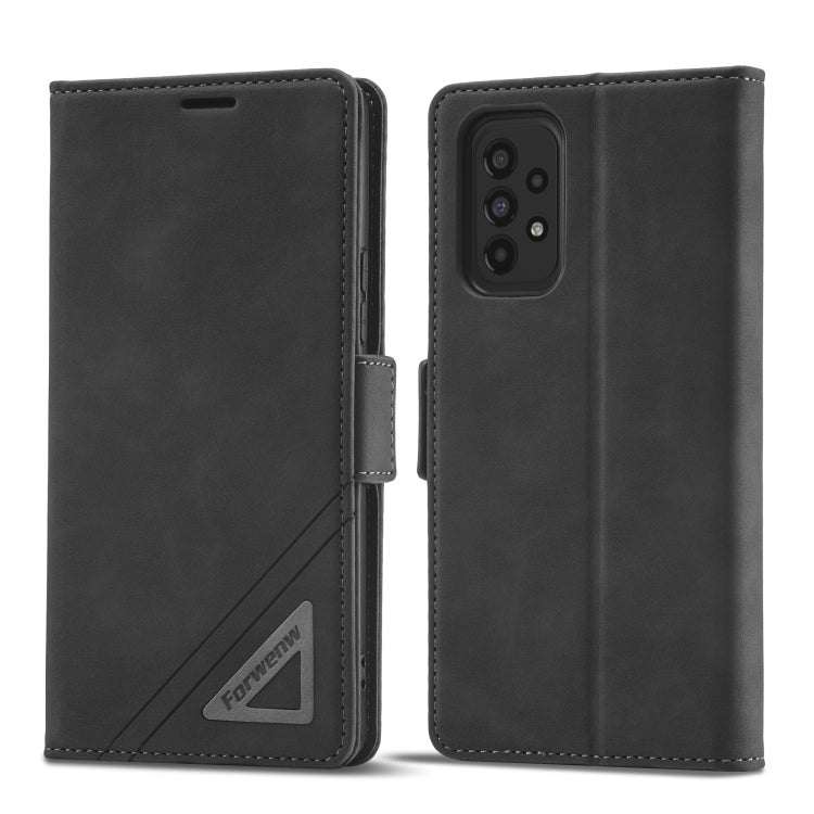 Forwenw F3 Series Dual-side Buckle Leather Phone Case