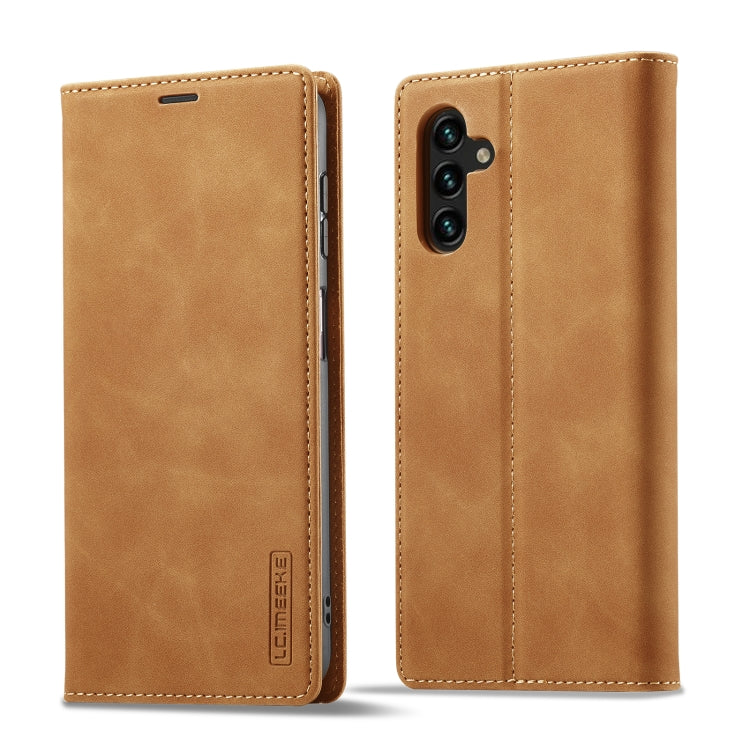 LC.IMEEKE Strong Magnetism Microfiber Leather Phone Case