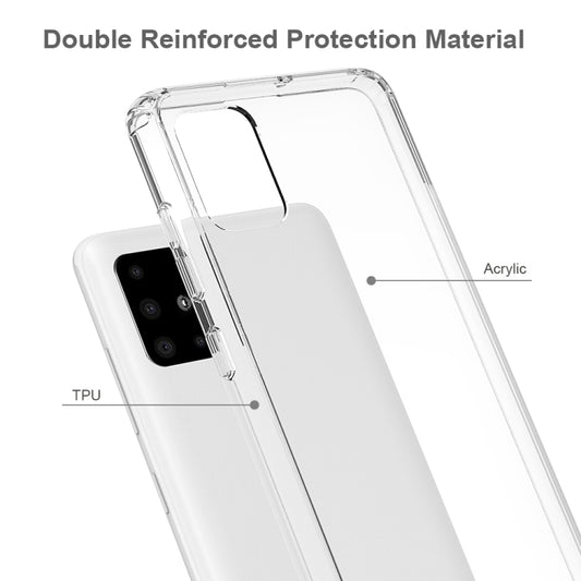 Shockproof Scratchproof TPU + Acrylic Protective Case, For Galaxy A51 5G, For Galaxy A71 5G, For Galaxy A21S, For Galaxy A11 (US Version), For Galaxy A11 (EU Version)