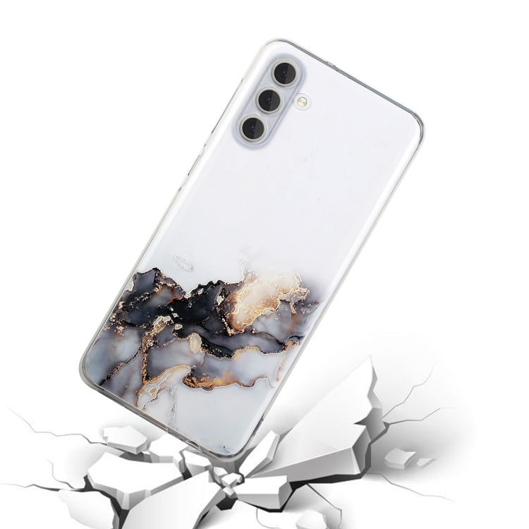Hollow Marble Pattern TPU Precise Hole Phone Case