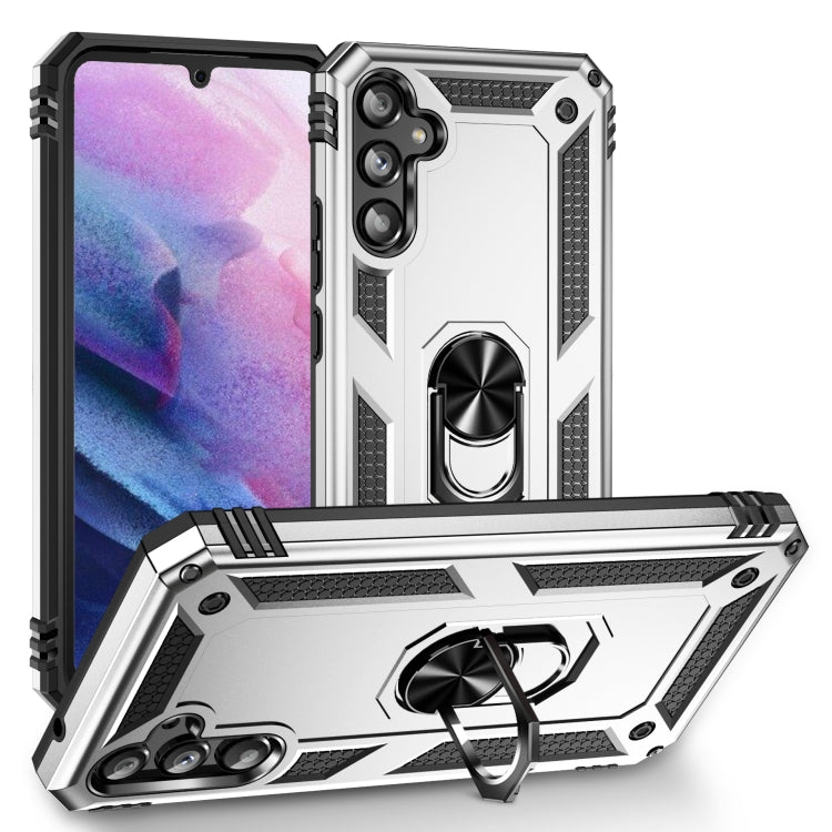 Shockproof TPU + PC Phone Case with Holder