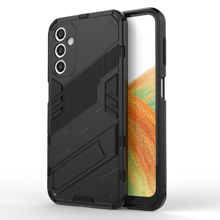 Punk Armor 2 in 1 PC + TPU Shockproof Phone Case with Invisible Holder