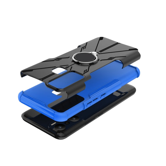 Armor Bear Shockproof PC + TPU Phone Case with Ring