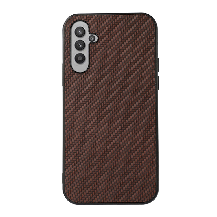 Accurate Hole Carbon Fiber Texture PU Phone Case