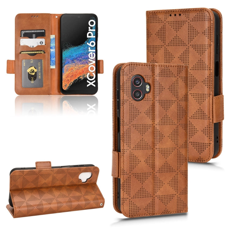 Symmetrical Triangle Leather Phone Case