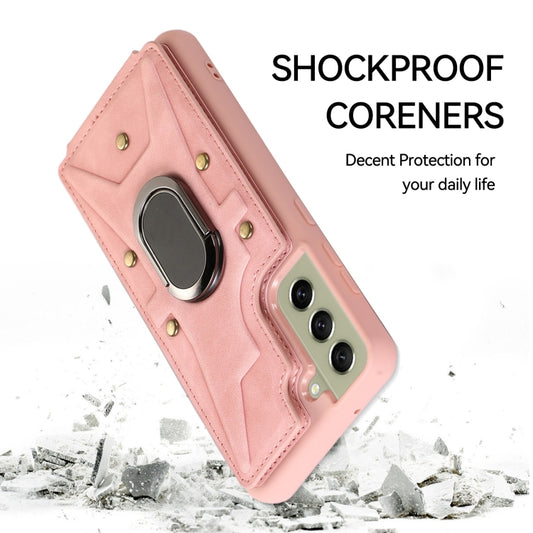 Armor Ring Wallet Back Cover Phone Case