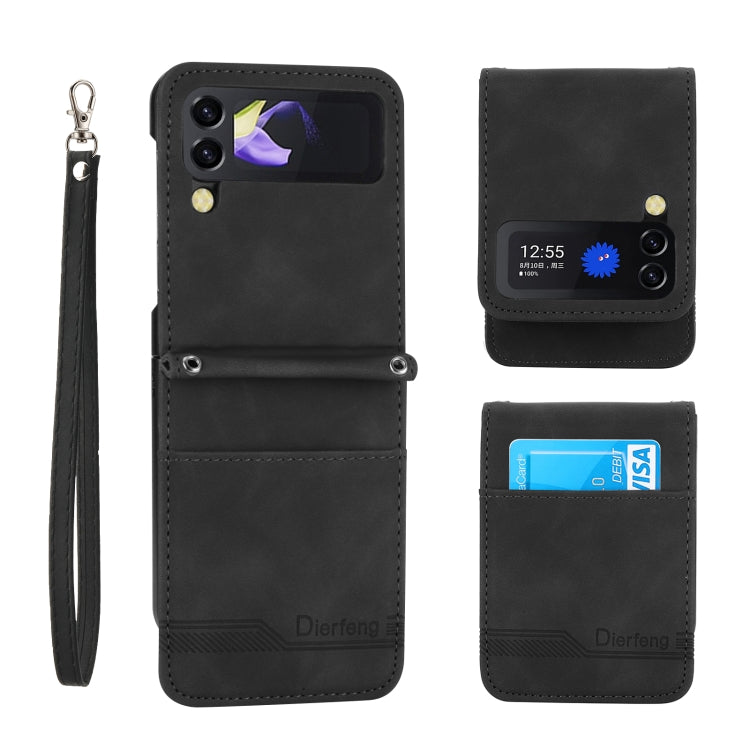 Dierfeng Dream Line TPU + PU Leather Phone Case